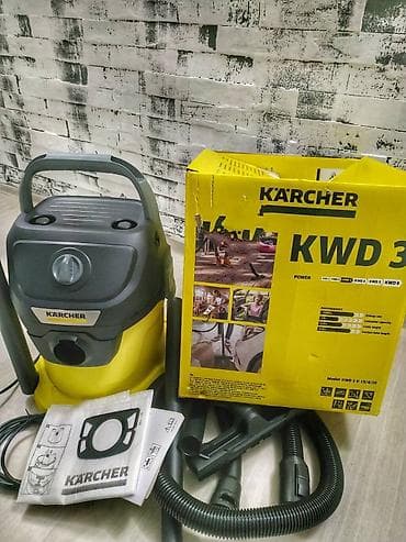 пылесосы в рассрочку: Karcher new Vacuum cleaner Kwd3 Оригинал из Европы Доставка по городу — 1