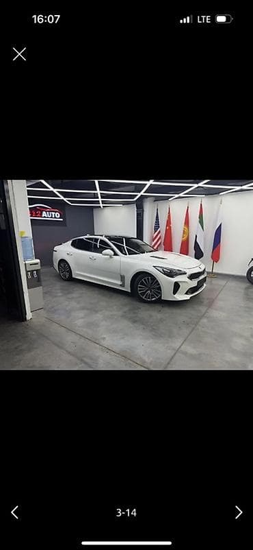 Унаа сатуу: Kia Stinger: 2018 г., 2 л, Автомат, Бензин, Лифтбек — 5