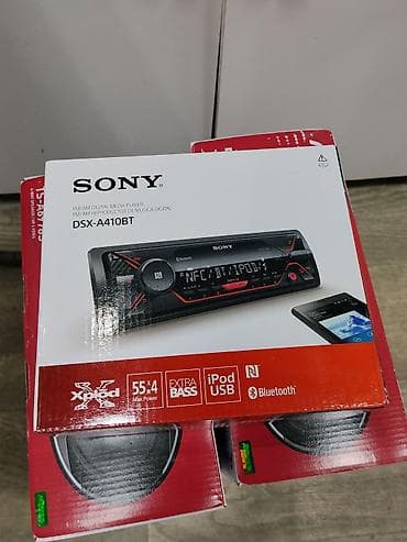 sony str: Автомагнитола Sony DSX-A410BT - Тип: FM/AM цифровой медиаплеер (без — 1