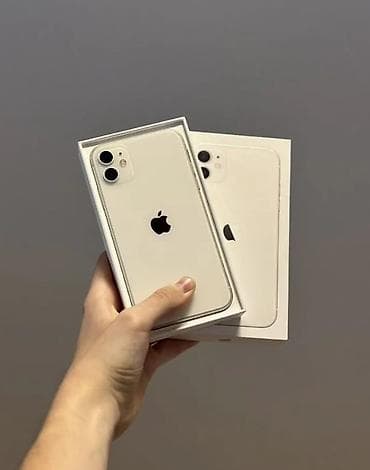 IPhone 11, Б/у, 128 ГБ, Зарядное устройство, Чехол, Кабель, 78 %