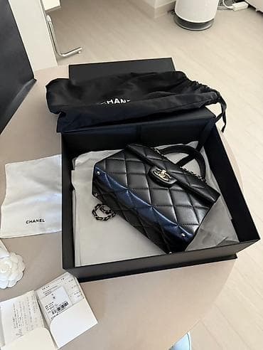 Сумки: Классическая сумка, Chanel, Франция, Материал: Натуральная кожа, Съёмный ремень, Женские, Б/у — 4
