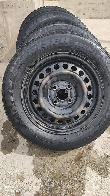 matiz 2010: Колеса в сборе 185 / R 14, Всесезонная, Б/у, Комплект, Легковые, Железные, отверстий - 4 — 5