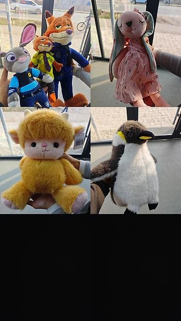 Мягкие игрушки — большой выбор персонажей и животных Что в