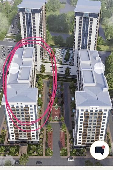Новостройки от застройщика: Элитка, Студия, 38 м² — 2