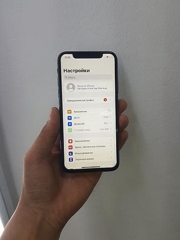 айфон тел: IPhone X, Б/у, 64 ГБ, Черный, Чехол, 100 % — 4