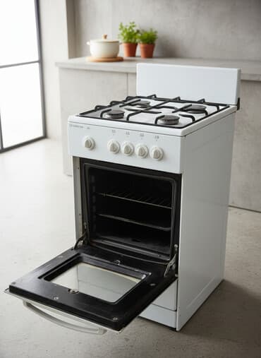 газ плита мидеа: Газовая, Механическое, Напольная — 1