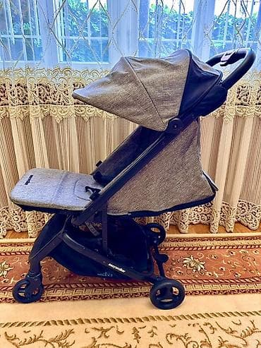 Коляскалар: Прогулочная коляска Easywalker (серый меланж)В отличном состоянии — 2