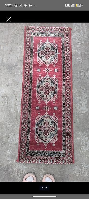 ковер старый: Ковер Б/у, Советский, 300 * 200, Джут — 3