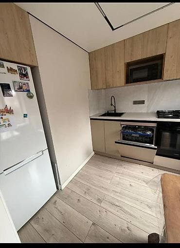 3 бөлмө, 58 м², 104-серия, 2 кабат, Дизайнердик ремонт — 1