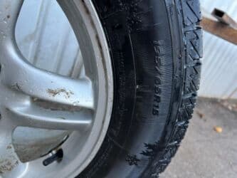 колёса на матиз: Колеса в сборе 195 / 65 / R 15, Зима, Б/у, 1 шт, Легковые, отверстий - 5 — 2