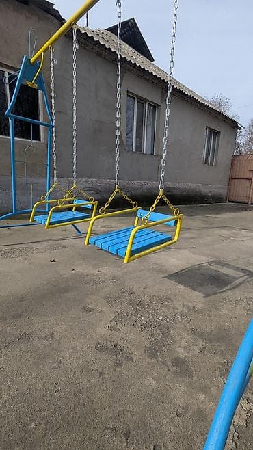 строительная одежда: Детские качели, Подвесные Для улицы, Металл — 4