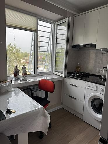 7 мкр квартиры: 3 комнаты, 61 м², 105 серия, 4 этаж, Дизайнерский ремонт — 7