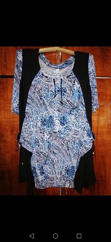 женские блузки туники: Блузки, туники, двойки, кофточки разные на любой вкус и цвет. б/у — 8