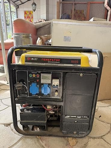 Бензиновый генератор 7,2кВт P.I.T. (P58001) в защитной раме. В