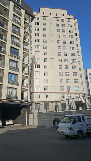 долгосрочная аренда квартиры в бишкеке: 2 комнаты, 64 м², Элитка, 7 этаж, ПСО (под самоотделку) — 1