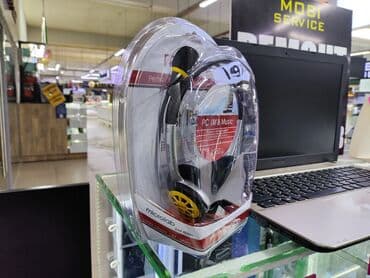 наушники с микрофоном: Полноразмерные, Microlab, Новый, Проводные, Классические — 2
