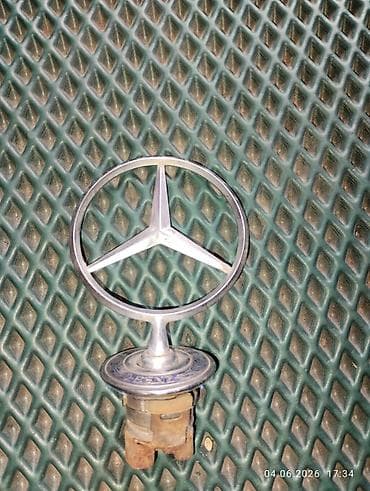 Аксессуары и тюнинг: Эмблема-орнамент на капот Mercedes-Benz (звезда на пружинной ножке) с — 1