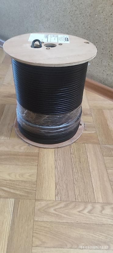 ПРОДАМ АНТЕННЫЙ КАБЕЛЬ (силиконовый) Корея бухта 305 м -- 6000 сом