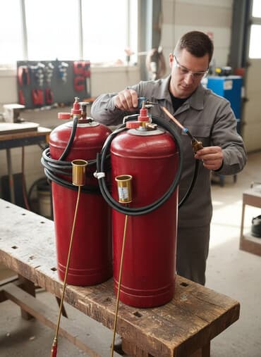 холодильний шкаф: Газ балоны пустые в отличном состоянии проверенны на газовой станции — 1