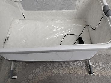 doona x: Детская приставная кроватка, С колесиками, цвет - Серый — 5