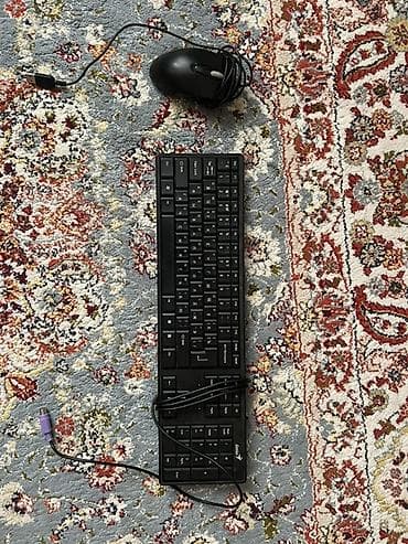 переходник ps2 на usb купить: Проводной комплект для ПК: клавиатура + мышь - Клавиатура — 1