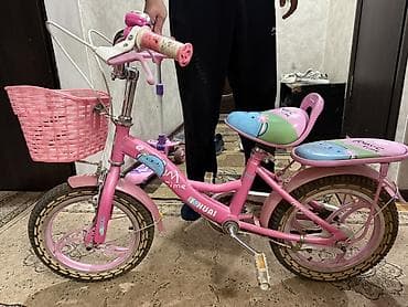 Детские велосипеды: Детский велосипед, 2-колесный, 4 - 6 лет, Для девочки, Б/у — 2