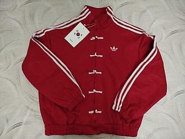 Олимпийка, Adidas, На молнии, Корея, L