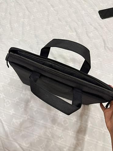 чехлы для macbook pro 15: Сумка-чехол для ноутбука, черная - Формат: тонкая деловая сумка с — 2