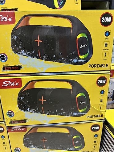 Портативная акустическая система Sing-e - Модели: ZQS P60 (20 Вт) и — 2