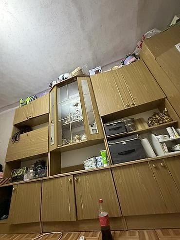 хранение: Стенка-шкаф, Тип стенки-шкафа: Модульная, Для зала, Особенности: Для хранения посуды — 5