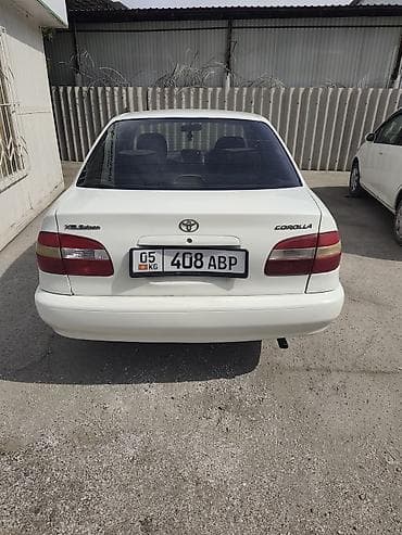 rav4 2010: Toyota Corolla: 2000 г., 1.5 л, Автомат, Бензин, Седан — 6