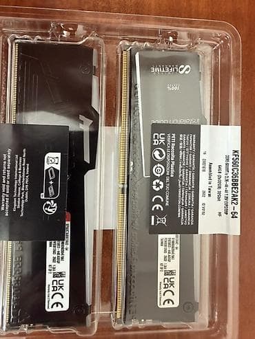 ddr 5: Оперативная память, Новый, Kingston Fury, 64 ГБ, DDR5, 6000 МГц, Для ПК — 2