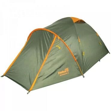 газовая балон: Палатка Helios MUSSON 3 - Туристическая трёхместная двухслойная — 1
