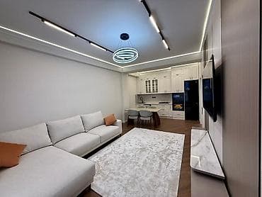 3 бөлмө, 74 м², Элитка, 8 кабат, Дизайнердик ремонт