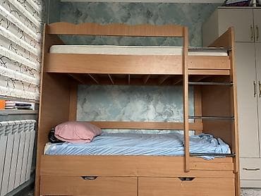 изготовление мебели на заказ бишкек: Двухъярусная кровать почти новый цена окончатильно 20000 — 1