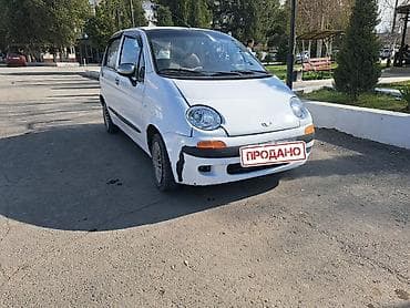 машына матис: Daewoo Matiz: 2000 г., 0.8 л, Ручные, Бензин, Хэтчбэк — 2