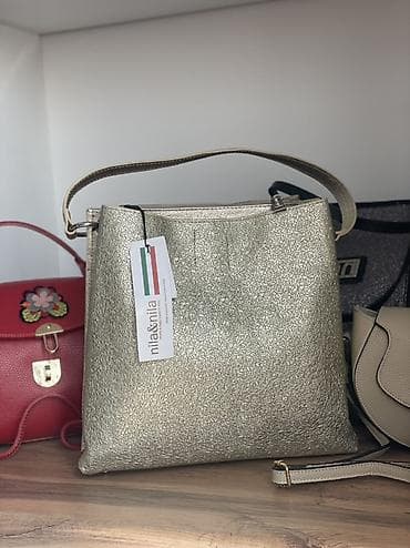 шопер шоппер: Классическая сумка, Италия, Материал: Экокожа, Оригинал, Женские — 7