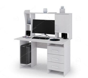 офис стол: Артикул: 00029284 Стол компьютерный №5 (Дуб Анкор), производство — 3