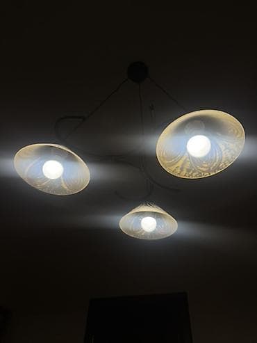 Люстралар: Подвесная люстра на 3 плафона - Тип: потолочная подвесная люстра. - — 2