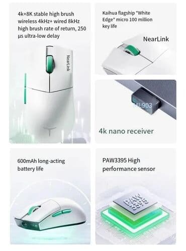 акустические системы logitech со светомузыкой: Игровая мышь ThundeRobot ML903 NearLink Игровая мышь ThundeRobot — 5