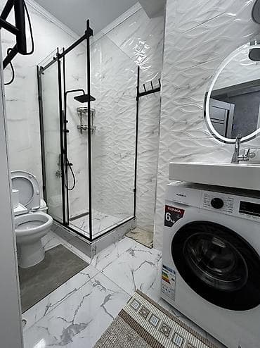 квартиры токолдош: 1 комната, Душевая кабина, Постельное белье, Кондиционер — 5