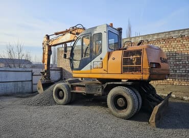 не рабочий авто: Экскаватор, Samsung, 1998 г., Колесный — 3