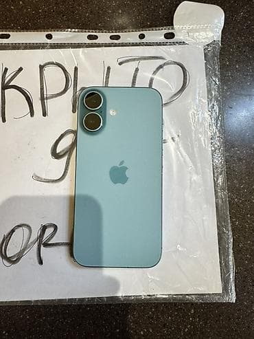 IPhone 16, 128 ГБ Аккумулятор 92% Циклов 710 Торг есть адекватный at lalafo.kg IPhone 16, 128 ГБ Аккумулятор 92% Циклов 710 Торг есть адекватный