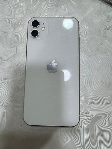 ipad 7: IPhone 11, Б/у, 128 ГБ, Белый, 76 % — 2