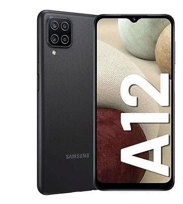 galaxy s8 plus: Samsung Galaxy A12, Б/у, 128 ГБ, цвет - Черный, 2 SIM — 2