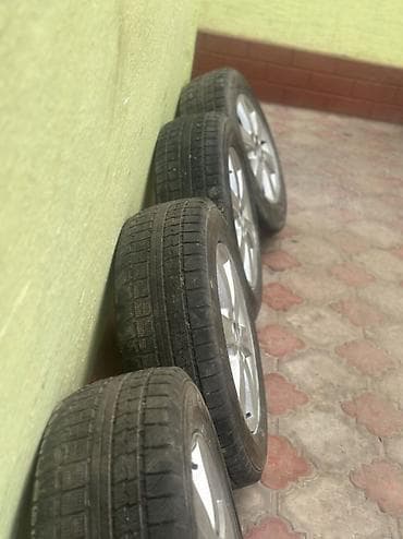 sp 4: Колеса в сборе 225 / 65 / R 17, Зима, Б/у, Комплект, Внедорожные (АТ/МТ), Литые, отверстий - 5 — 4