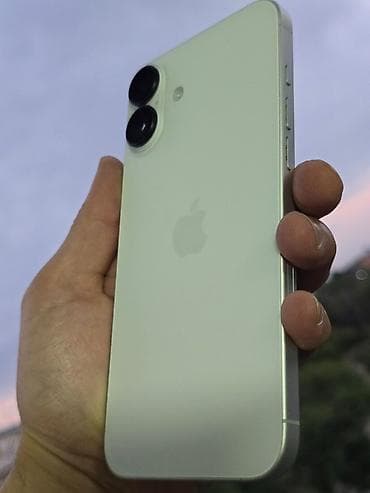 меняю на айфон 7: IPhone 16 Plus, Б/у, 256 ГБ, Белый, 89 % — 4