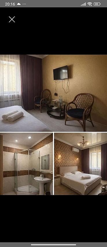 Недвижимость: Уютный номер с двуспальной кроватью и собственной ванной комнатой — 3