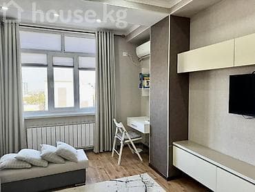 osh flat: 2 комнаты, 54 м², АЮ Гранд Элитка, 9 этаж, Евроремонт — 8