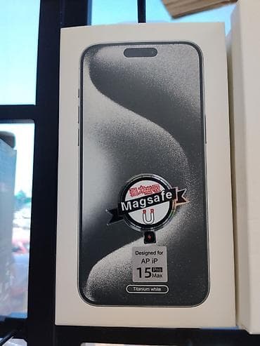 iphone 9 pro max: Магнитный чехол с поддержкой MagSafe для iPhone 15 Pro Max (Titanium — 1